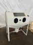 CYCLONE SAND BLAST CABINET W/ DUST COLLECTOR. STOCK # 0236325.