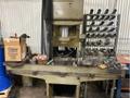1 ROPER WHITNEY HAND PUNCH  &amp; (2) 8&quot; SHEAR ON STAND: STOCK #76514