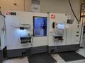 Haas EC-400 Pallet Pool 4-Axis CNC Horizontal Machining Center with 6-Station Pallet Pool, 12,000 RPM Spindle, Full 4th Axis, 100 Station Tool Changer, 1000 PSI Through Spindle Coolant, and Probing.