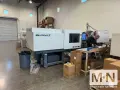 200 TON 6.3 OZ TOSHIBA MODEL EC200SXIIIV70-U48 ELECTRIC INJECTION MOLDING MACHINE MFG 2022