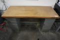 Equipto Work Bench, Wood Top, Cabinet Base, (4) Drawers, Lower Shelf- Auction Item