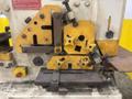 55 TON GEKA MODEL #HYDRACROP-50 DUAL STATION HYDRAULIC IRONWORKER: STOCK #23740