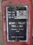 5,500 LB MOBILE PALLET MODEL #MP55 MANUAL PALLET JACK: STOCK #19054