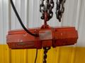 300 LB DAYTON MODEL #4Z358B ELECTRIC CHAIN HOIST, SINGLE PHASE 115V: STOCK 18547