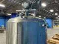 CHERRY-BURRELL CORP. APPROX. 374 GAL / 50” DIAMETER, 44” H STAINLESS STEEL PROCESSING TANK  -  3091