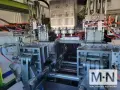 SINGLE HEAD OR TRIPLE HEAD POWERJET PLASTIC MACHINERY MODEL EB5085S3 CONTINUOUS EXTRUSION BLOW MOLDING MACHINE MFG 2022