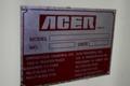 ACER MODEL #1350 CNC VERTICAL BED MILL: STOCK #76133