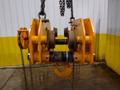 10 TON HARRINGTON MODEL #SHB100 CHAIN HOIST &amp; TROLLY: YOBRO #25080