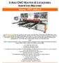 Pro Edge 3-Axis CNC Router &amp; Lockdowel Insertion Machine PET2440-LD 2023