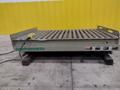 3800 LBS X 60" X 42" SOUTHWORTH MODEL #LS4-36 HYDRAULIC SCISSOR LIFT TABLE WITH ROLLER TOP, 110 VOLT: STOCK #20884