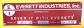20"/22" Everett Abrasive Saw 20 DM 22, Double Miter, Air Vise, 10 HP