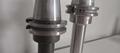 2x Extended Length ER16 Tool Holders Cat40 Erickson Accupro