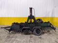 DRILCO PORTABLE HYDRAULIC PIPE STRAIGHTENER PRESS ON TRAILER: STOCK #21894