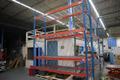 Pallet Racking: (2) 16' H x 48" W Uprights, Tear-Drop Style, (4) 12' Shelves, Wire Decking - NO CONTENTS- Auction Item