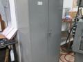 2 Door Metal Storage Cabinet, 4 Adjustable Shelves and Contents- Auction Item