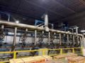 DUAL 315 TON AP&amp;T HOT STAMPING HYD. PRESS LINE W/ SCHWARTZ ROLLER HEARTH FURNACE