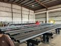 Akyapak 3ADM 1200 3-Spindle 10-Axis CNC Drilling Line, 2025 – 51″ x 23″ AST1300 Double Miter Bandsaw, Chip Conveyor, Transfer Tables