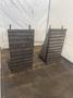 24" WIDE X 46" TALL X 24" DEEP T-SLOTTED ANGLE PLATE SET. STOCK # 0222526