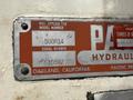 14' x 1/2" PACIFIC MODEL #500R HYDRAULIC POWER SHEAR WITH BACK GAUGE: STOCK #22940