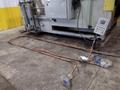 74" X 74" STOELTING MODEL #CSW8121 AUTOMATIC WASHER, WITH FLIP-UP DIE STATION POWERED INFEED, NEW 2012: YOBRO #25172