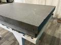 48" X 60" X 9" TRU-STONE GRADE A BLACK GRANITE SURFACE PLATE: STOCK #81368