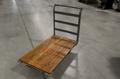 Rolling Flat Bed Shop Cart with Wooden Deck- Auction Item