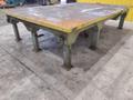 148&quot; X 98&quot; HEAVY DUTY STEEL LAYOUT WELDING SHOP TABLE: STOCK #23565