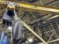 2000 LB (1 TON) GORBEL FREE STANDING JIB CRANE &amp; P&amp;H POWERED CHAIN HOIST