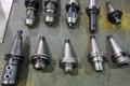 CT40 Taper Tool Holders: (3) Keyless Drill Chucks, (7) End Mill Holders- Auction Item
