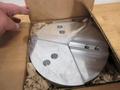 3-Jaw Chuck 1.5mm x 60 Deg Serrated Aluminum Pie Jaws (2 Sets), and Steel Jaws (1) Set- Auction Item