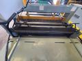 36&quot; TUFF RIB 1.5 SERIES 16 STAND AG PANEL ROLL FORMER LINE WITH PRECUT TRIM BLANK OPTION AND 10,000LBS MANUAL UNCOILER STOCK# 4163