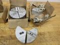 6" 3-Jaw Chuck Serrated Aluminum Pie Jaw Sets, (4 sets) New Unused, 6-RKT-4205A- Auction Item