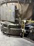 B and P model 100b speedmuller s/n 100B-372-7604 with Batch hopper, dust hood, 200 hp drive and gearbox model 64756-rev-1 s/n R0280-185