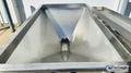 Vegetable / Produce Sorting / Washing / Cleaning / Holding Station  |  S.S. V-Bottom Trough w/Bottom Discharge
