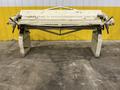 72" X 12 GAUGE NATIONAL MODEL #U7212 MANUAL BOX &amp; PAN FINGER BRAKE: YOBRO #25672