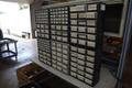 (6) Multi-Bin Plastic Cabinets - Empty- Auction Item