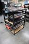 Press Brake Dies and Lower Die Holders for Amada Press Brakes on Welded Steel Shelving- Auction Item