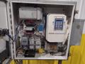 PRESS CONTROL ELECTRIC PANEL WITH BALDOR VARIABLE SPEED DRIVE &amp; ALLEN BRADLEY MICRO LOGIX 1500 CONTROL PLC : YOBRO 25099