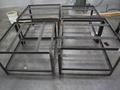 Welded Angle Iron Steel Work Platforms (4pcs) 32" x 32" x 22"- Auction Item