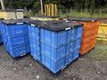 100 STACKABLE PLASTIC STORAGE BINS: YOBRO #24714