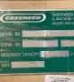 GREENERD HCA-250  250 Ton C Frame Hydraulic Press USA #6735