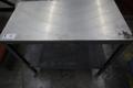 Metal Table w LOwer Shelf- Auction Item