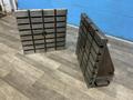 (2) 24" X 24" X 16" T SLOTTED ANGLE PLATES: STOCK #80908