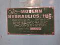 40 TON MODERN HYDRAULICS 4 CYLINDER PORTABLE HYDRAULIC DIE SETTING &amp; SEPARATING SYSTEM: STOCK #23775