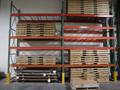 Pallet Racking: (3) 16'H x 48" Uprights, Tear-Drop Style, (9) 10' Shelves, Wire Decking - NO CONTENTS- Auction Item