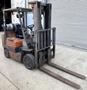 4700 Lb. Toyota Lift Truck, Hard Tire, Triple Stage Mast, LP Gas