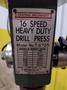 17" CENTRAL MACHINERY MODEL #T-6725 SINGLE SPINDLE DRILL PRESS: STOCK #20284