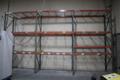 Pallet Racking Teardrop Style, (4) 14'x 42" Uprights, (10) 8' Shelves with Wire Decking- Auction Item