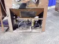 EMPIRE ABRASIVE BLASTING CABINET W/ DUST COLLECTOR  -  PF-3648
