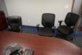 Conference Table 8' x 43.5" and Chairs and Konftel- Auction Item